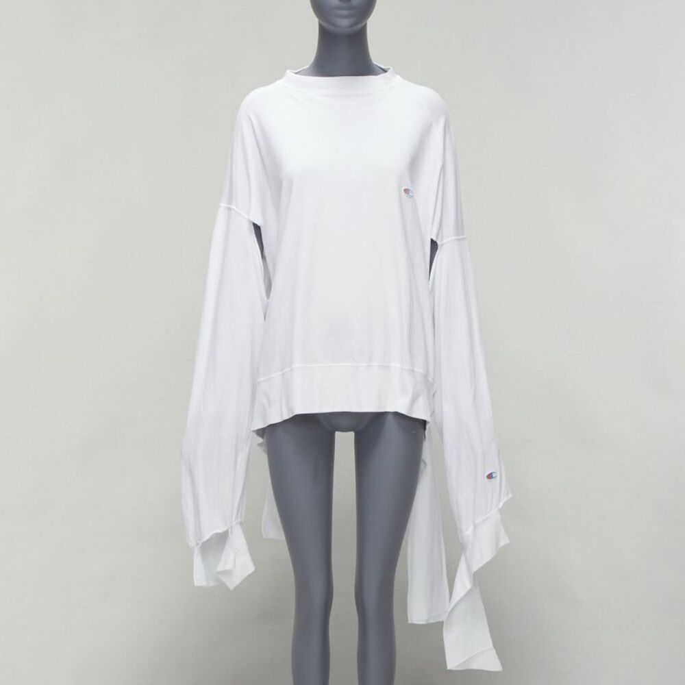 Vetements Champion Deconstructed Sweater